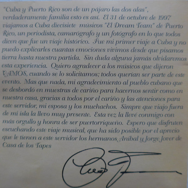 Cheo Feliciano : En Cuba (CD, Album)