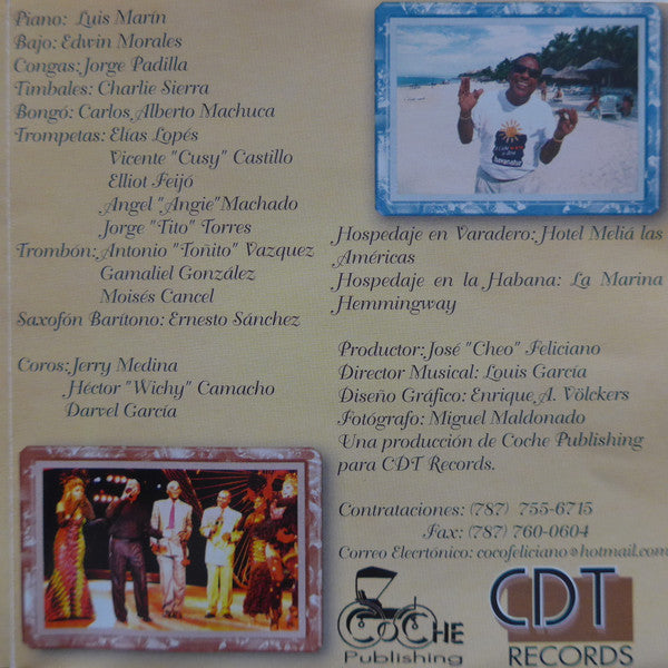 Cheo Feliciano : En Cuba (CD, Album)