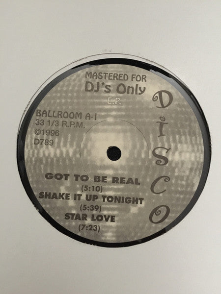 Various : Mastered For DJ's Only (12", Comp, Unofficial)