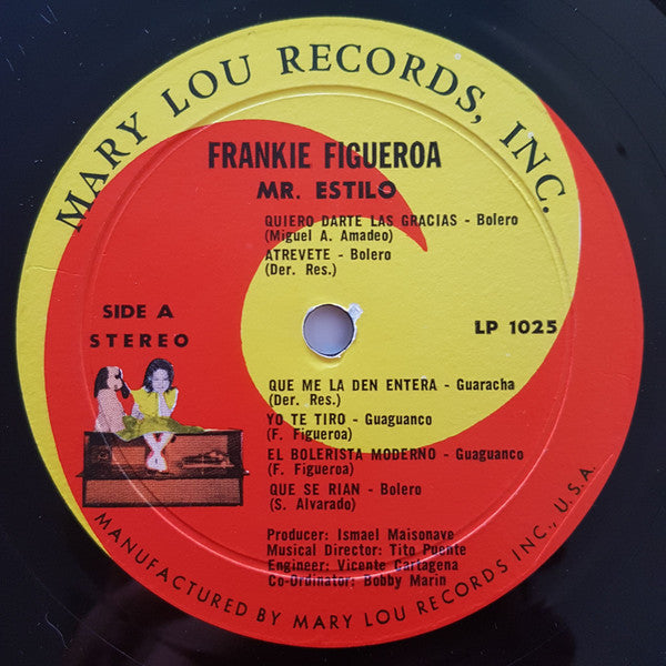 Frankie Figueroa : Mr. Estilo (LP, Album)