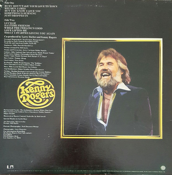 Kenny Rogers : Ten Years Of Gold (LP, Comp, RE)