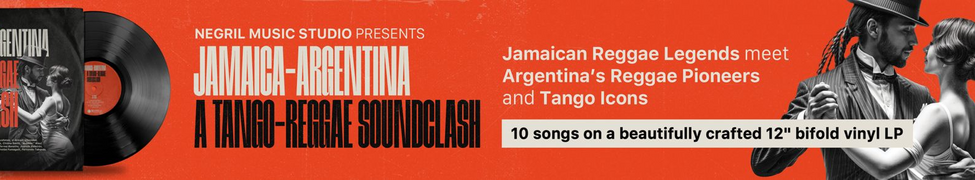 JAMAICA–ARGENTINA / A TANGO–REGGAE SOUNDCLASH by Los Guardianes de Gregory (Limited Edition 12'' vinyl LATAM)