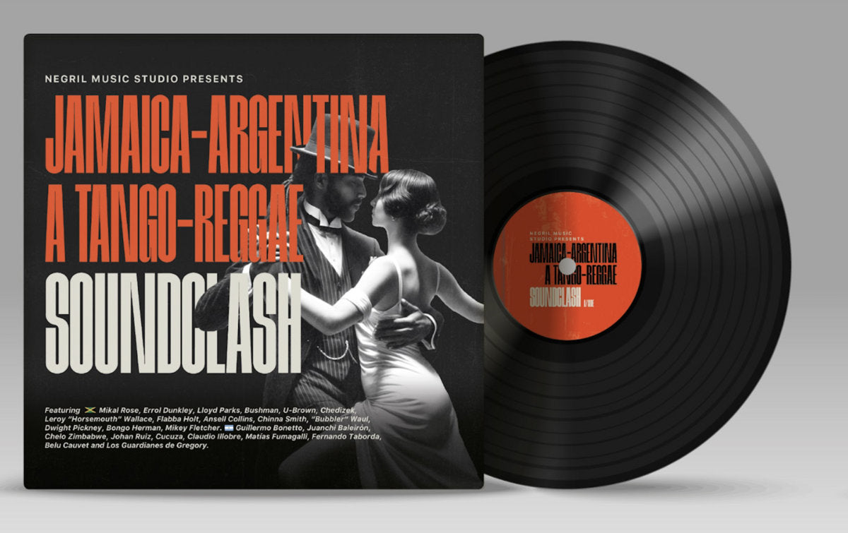 JAMAICA–ARGENTINA / A TANGO–REGGAE SOUNDCLASH by Los Guardianes de Gregory (Limited Edition 12'' vinyl LATAM)