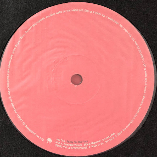 Hot Chip : Ready For The Floor (2x12", Promo)