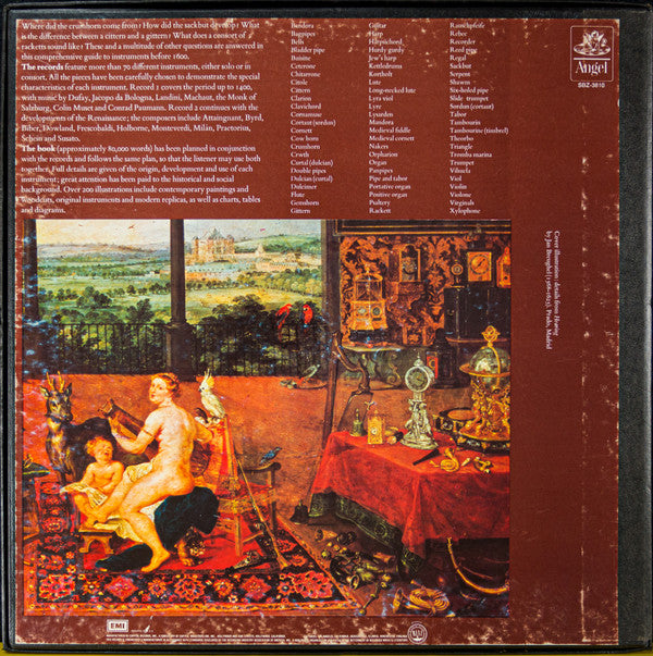 David Munrow, The Early Music Consort Of London : Instruments Of The Middle Ages And Renaissance (2xLP + Box, Boo)