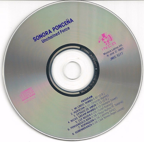 La Sonora Ponceña : Unchained Force (CD, Album, RE)