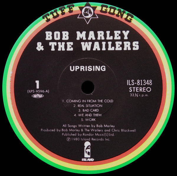 Bob Marley & The Wailers − Uprising