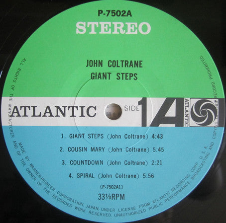 John Coltrane = John Coltrane − Giant Steps = ジャイアント・ステップス