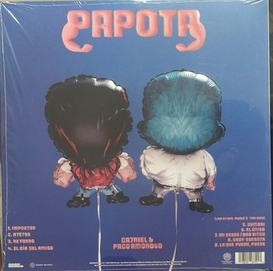 CA7RIEL & Paco Amoroso - PAPOTA (LP) (Mint (M))